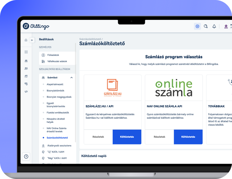 Add meg az alapinfókat
