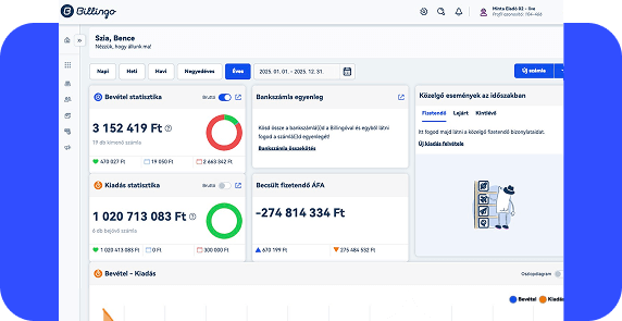 Online számlázó program