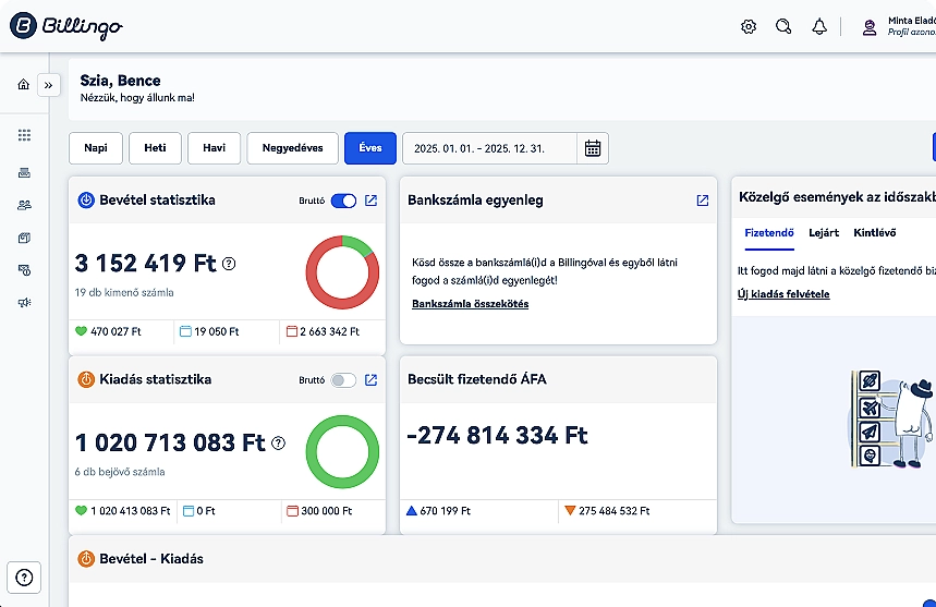 Online számlázás,  rád szabva