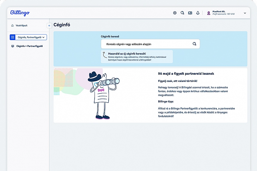 Billingo Partnerfigyelő