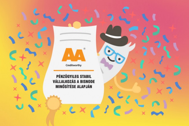 Bisnode minősítés ?- a Billingo a magyar cégek TOP 1,75%-ában