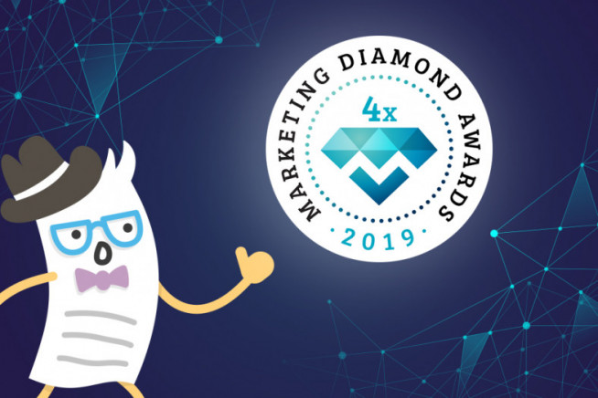 Ezt nem hiszitek el! 2019-ben is 4x-es díjazott ? a Billingo a Marketing Diamond Awards-on