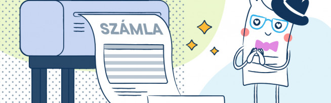 Hagyományos, papír alapú számla kiállítása a Billingóban Hagyományos, papír alapú számla kiállítása a Billingóban