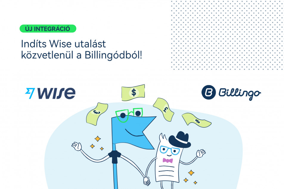 BOMBAHÍR: utalj a Billingódból az új Wise csúcsintegrációval BOMBAHÍR: utalj a Billingódból az új Wise csúcsintegrációval