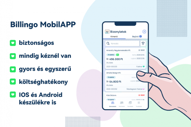 7 érv, hogy még ma elkezdd használni a Billingo MobilAPP-ot
