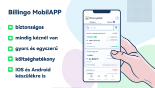 billingo mobil applikáció