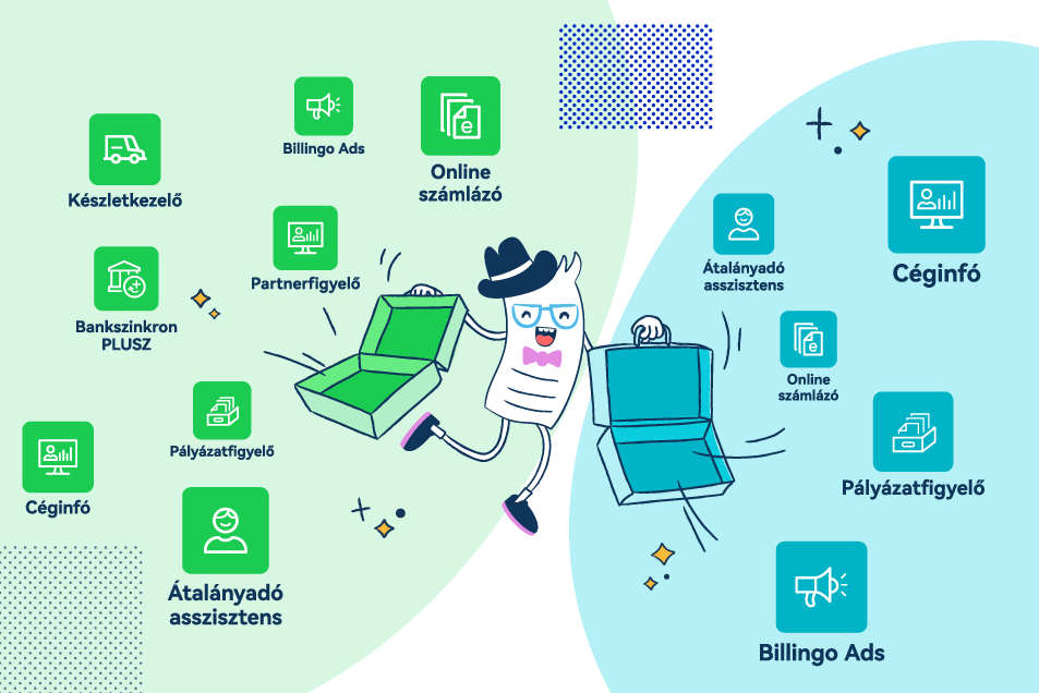 2 új megacsomag a Billingónál hihetetlen áron: Billingo Business és Billingo One 2 új megacsomag a Billingónál hihetetlen áron: Billingo Business és Billingo One