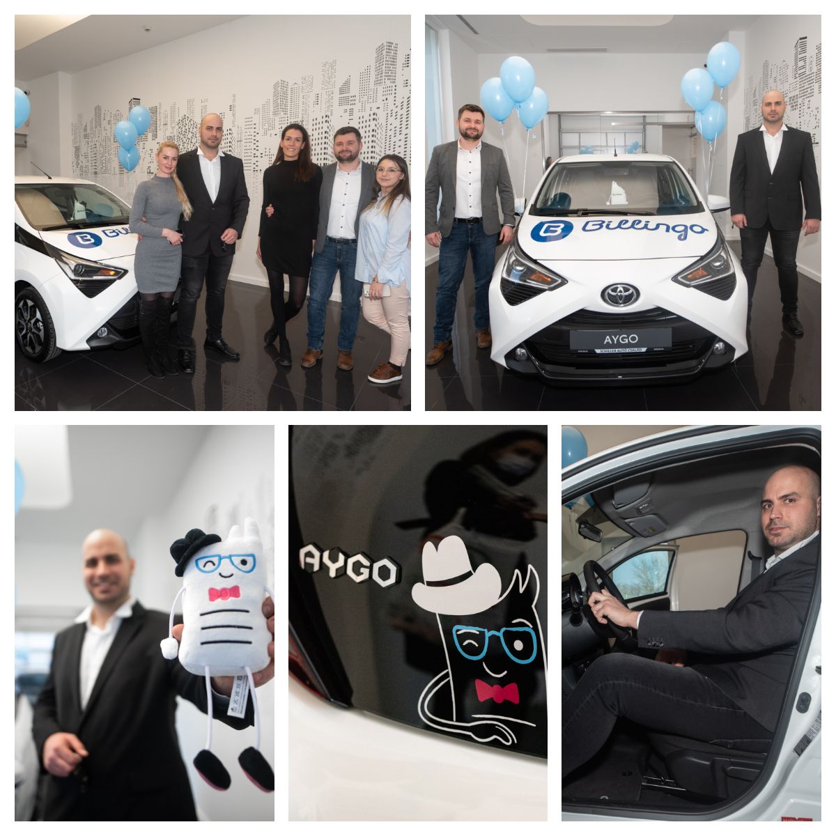 Billingo Toyota Aygo nyereményátadás