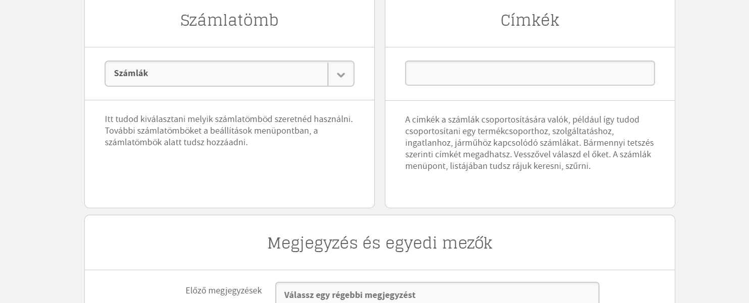 Billingo: elektronikus e-számla kiállítása Billingo: elektronikus e-számla kiállítása