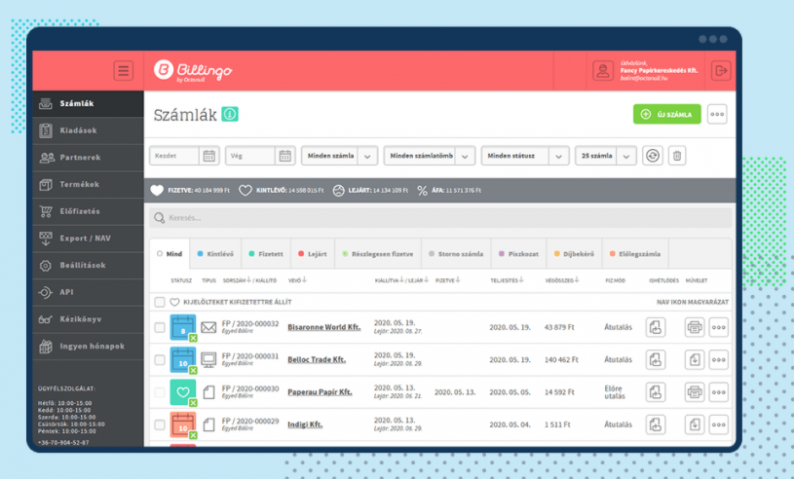 Miben más a Billingo, mint a többi online számlázó? Mostantól mindenben IS.